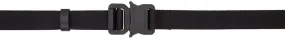 1017 ALYX 9SM Black Medium Rollercoaster Belt with Black Hardware