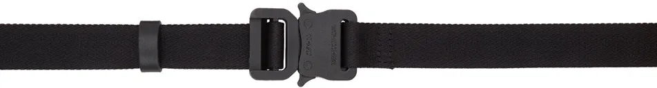 1017 ALYX 9SM Black Medium Rollercoaster Belt with Black Hardware