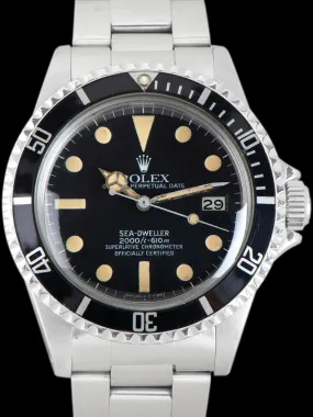 1981 Rolex Sea-Dweller "Great White" (Ref. 1665) Mk. III Dial