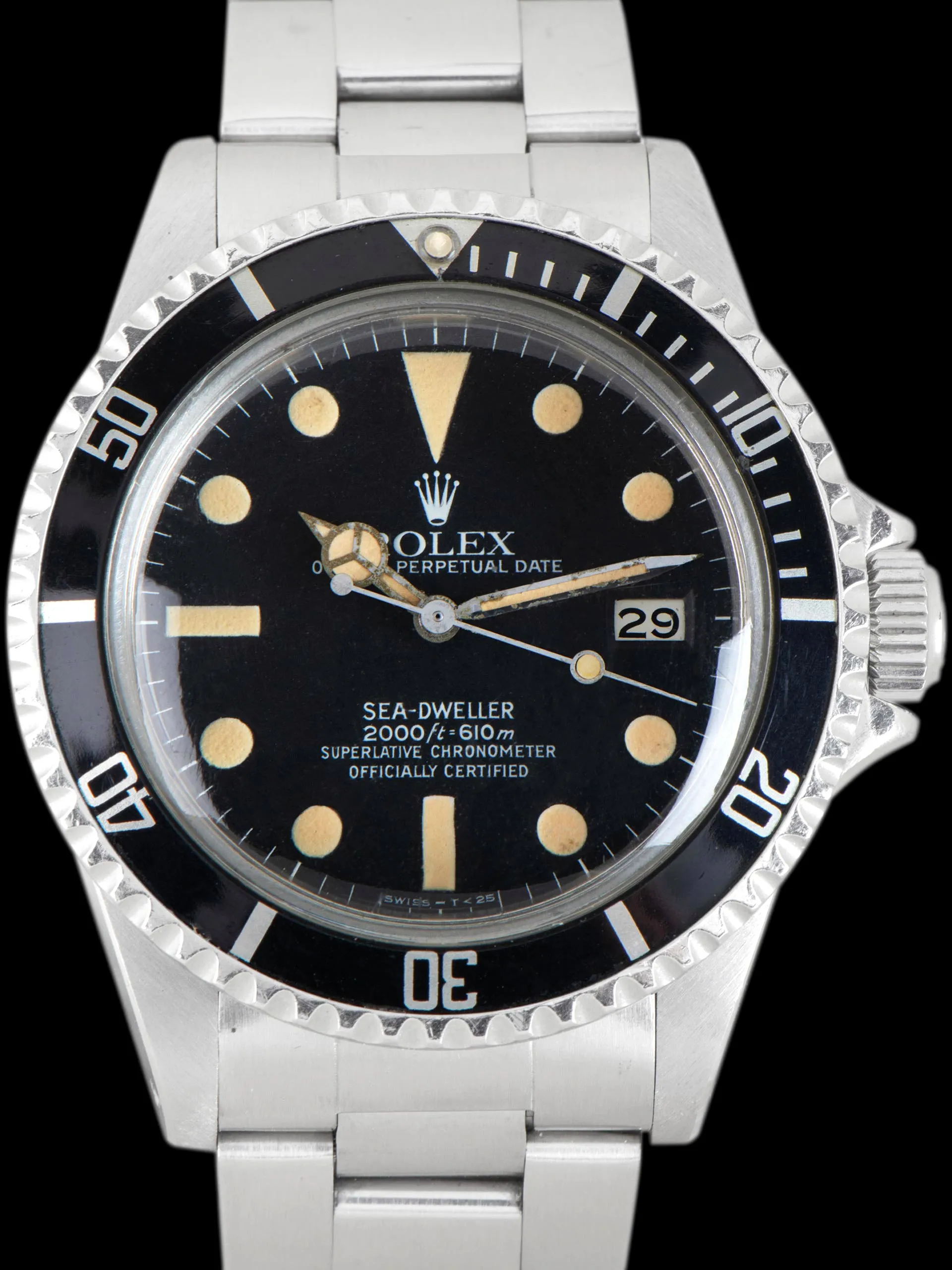 1981 Rolex Sea-Dweller "Great White" (Ref. 1665) Mk. III Dial