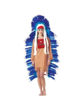 Adult Women's Full Indian Headdress