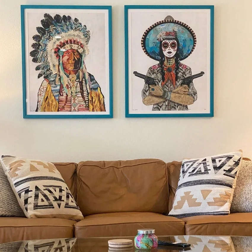 AMERICAN HERITAGE CHIEF limited edition paper print
