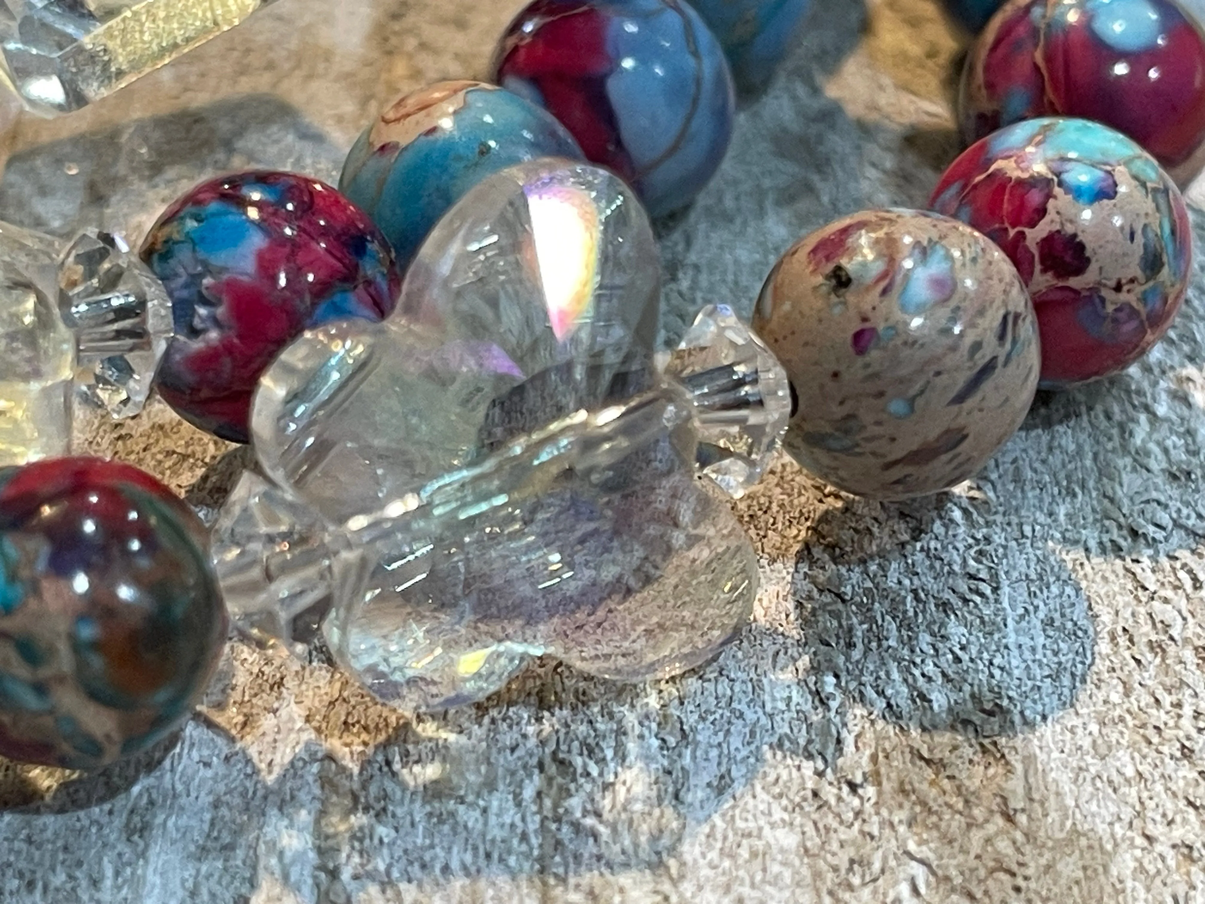 Aromatherapy Healing Stone Bracelet - GALAXY JASPER