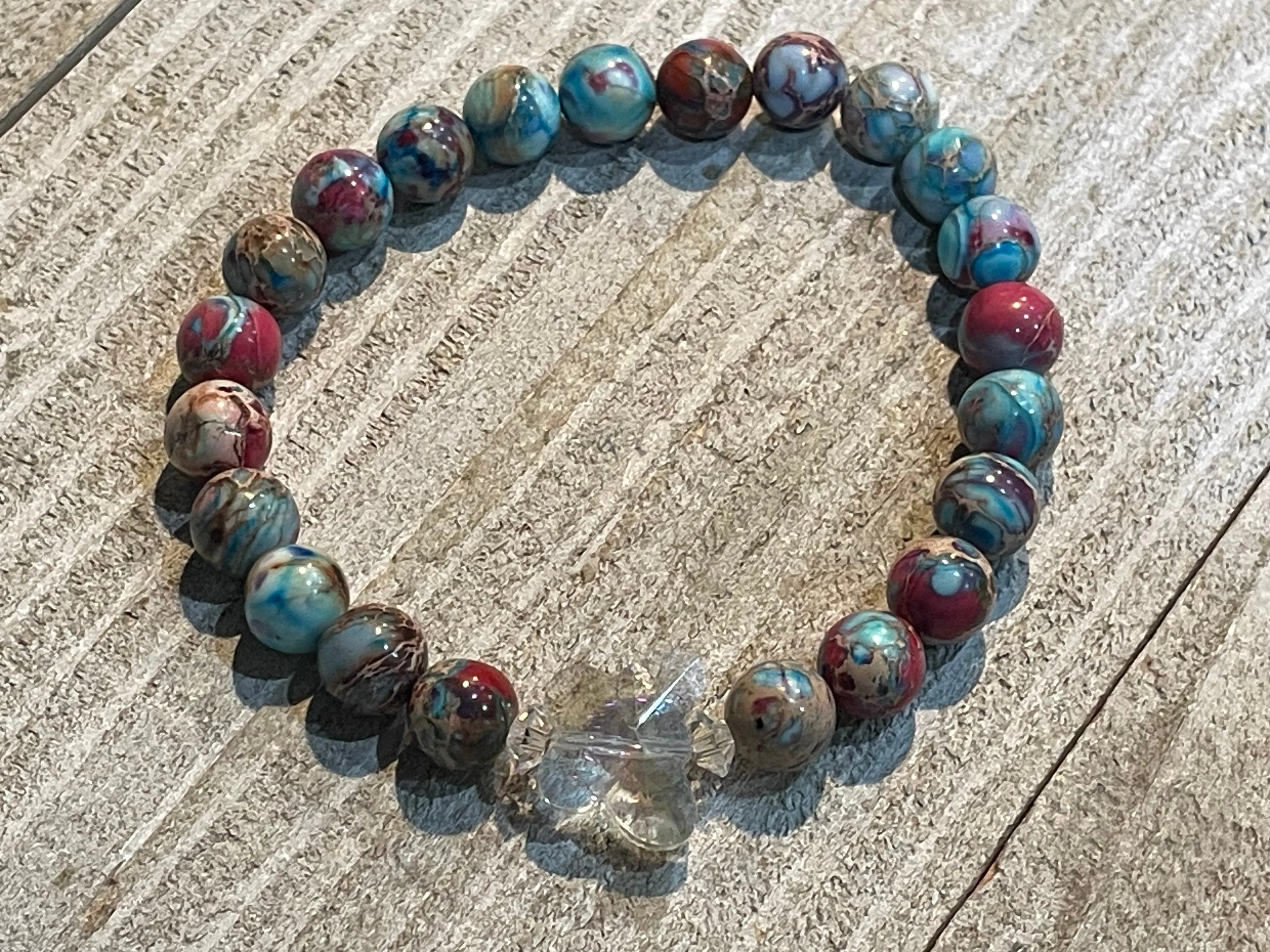 Aromatherapy Healing Stone Bracelet - GALAXY JASPER