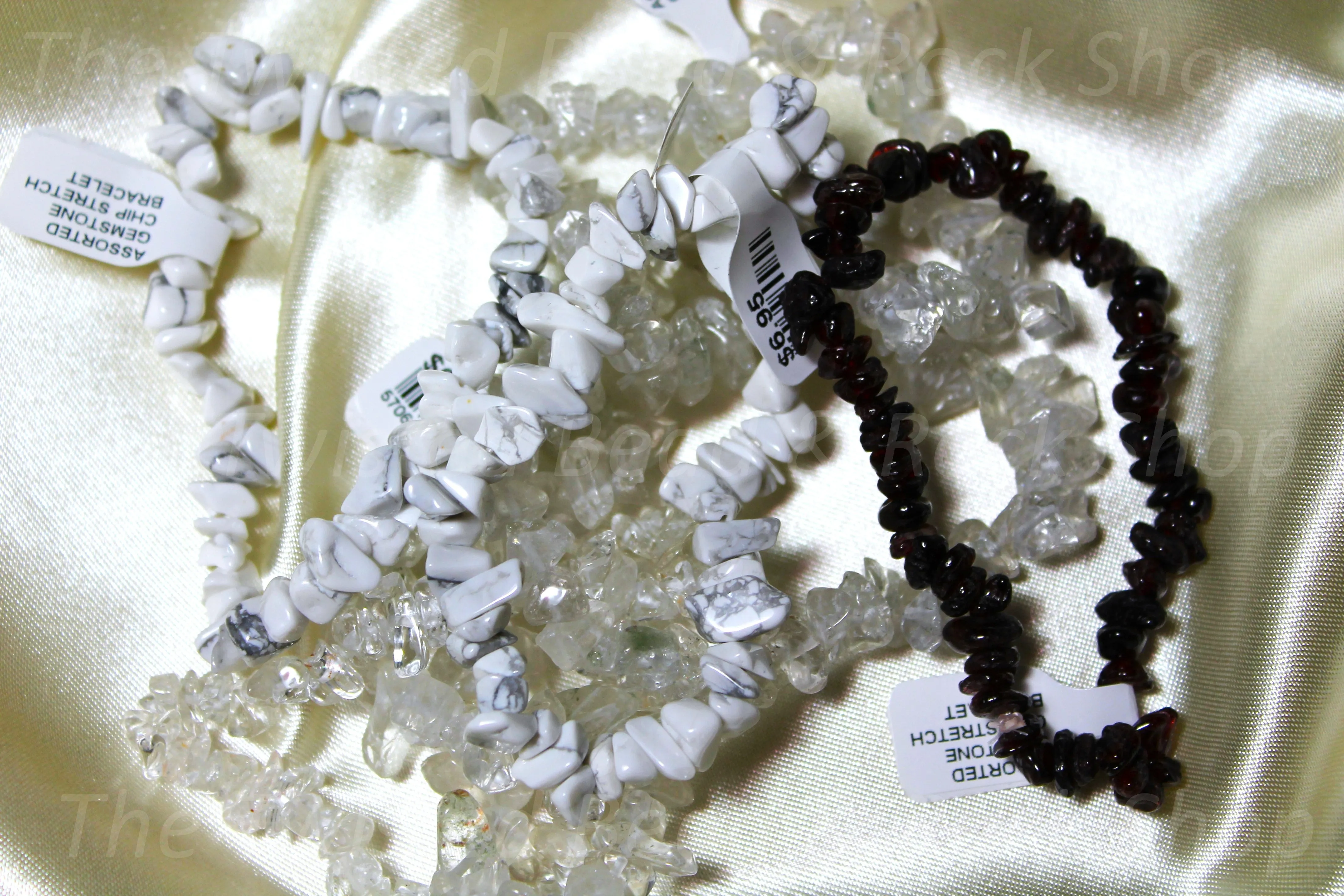 Assorted Crystal Chip Bracelet