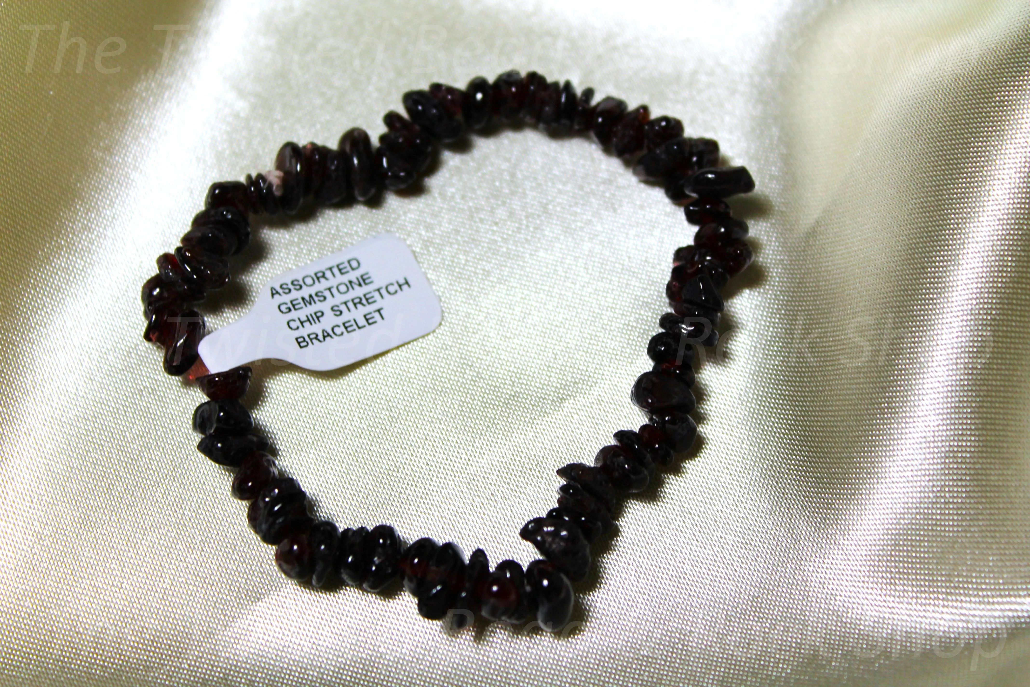 Assorted Crystal Chip Bracelet