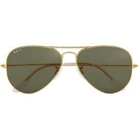 Aviator - Gold/Green Polarized