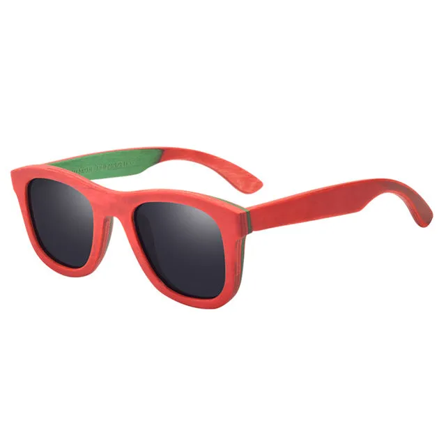 Bamboo Sunglasses Unisex Vintage Classic Wood  Sunglasses Polarized Lens
