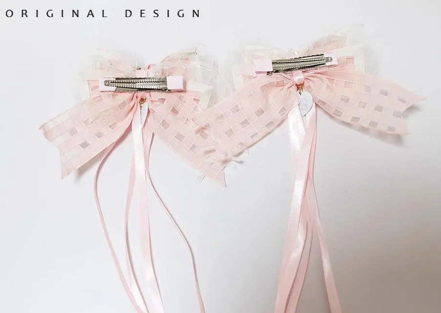 (BFM)The Accessories' Story~Satin Ballet~Sweet Lolita Headdress Feather Bow