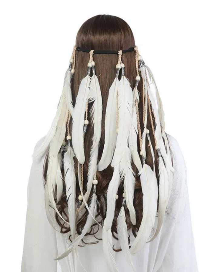Boho Style Feather Headdress