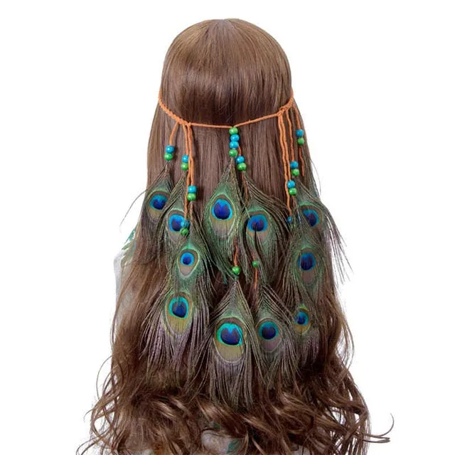Boho Style Feather Headdress