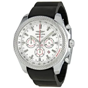 Breitling Bentley Barnato Silver Dial Chronograph Men's Watch A2536821-G734BKRD A2536821/G734