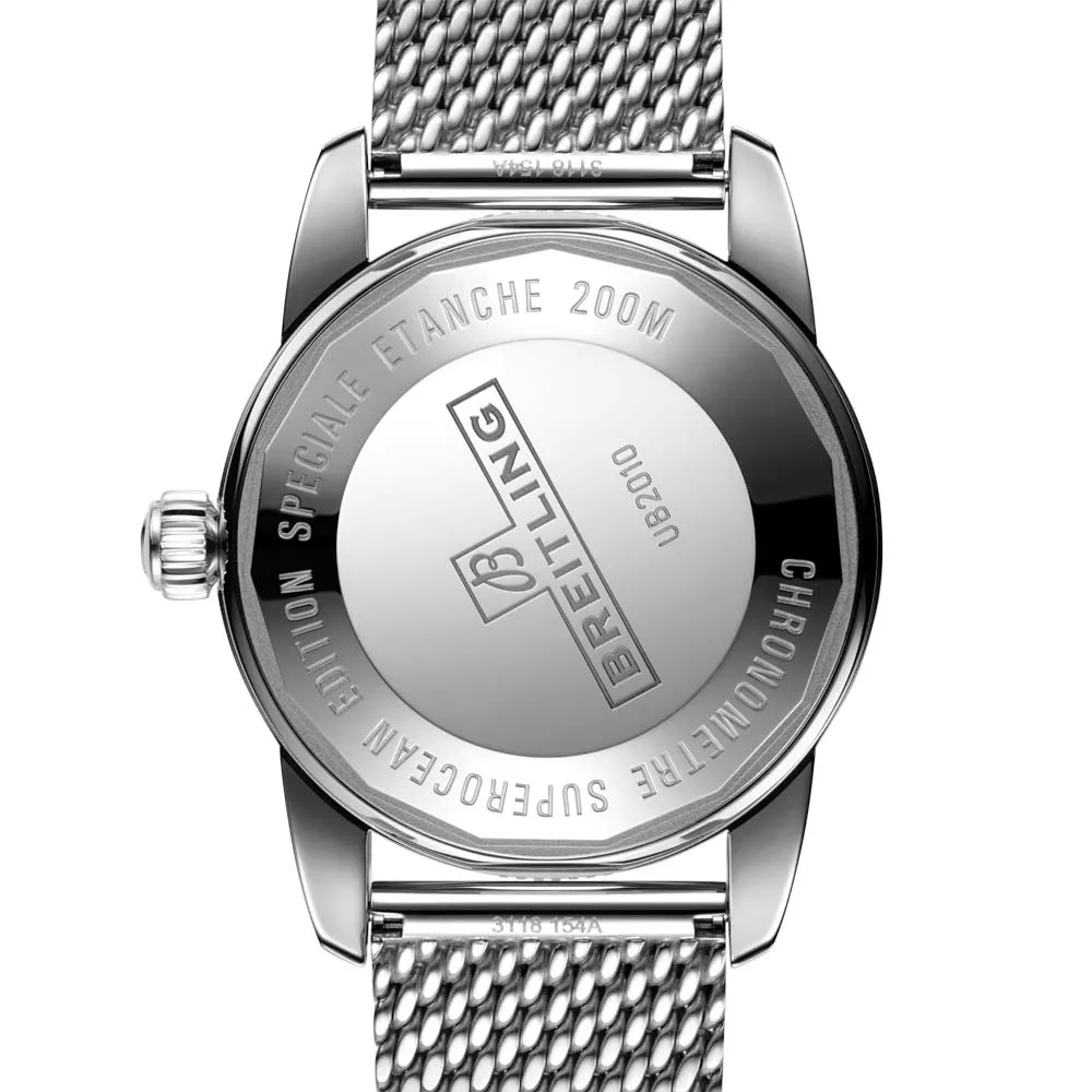 Breitling Superocean Heritage B20 42mm Black Dial 18ct Red Gold & Steel Automatic Gents Watch UB2010121B1A1