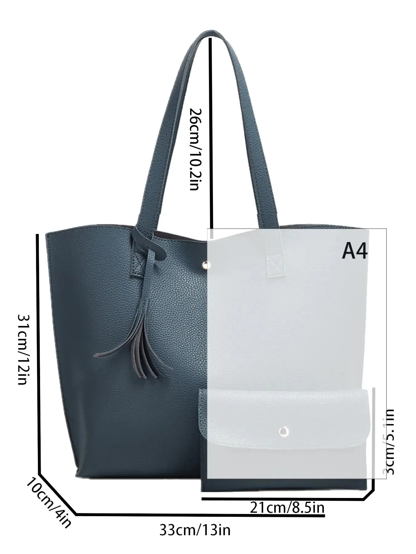 Business Tote Bag Ideal for Large Documents