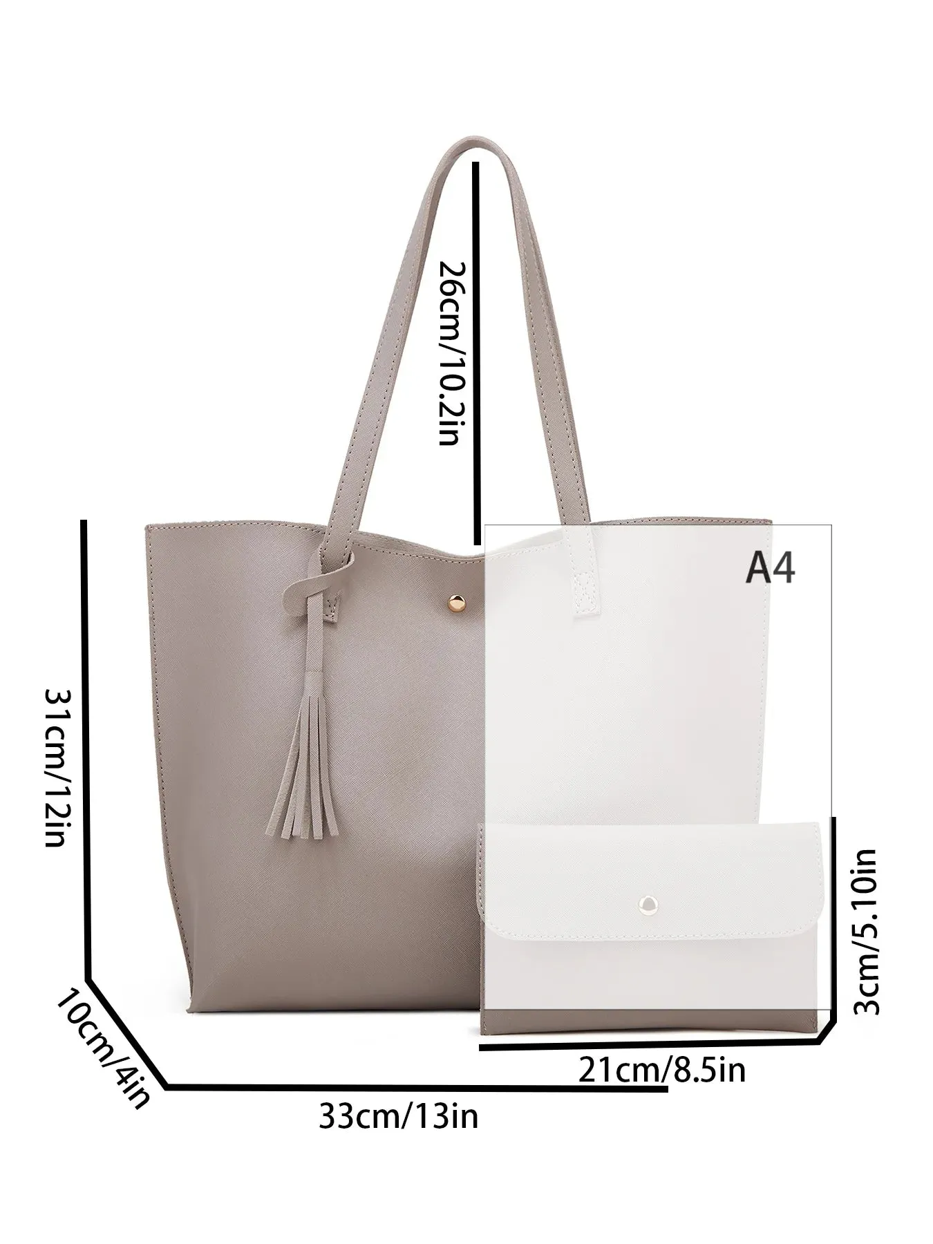 Business Tote Bag Ideal for Large Documents