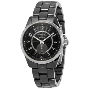 Chanel J12 Automatic Black Dial Watch H3836