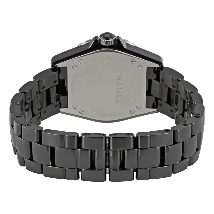 Chanel J12 Automatic Black Dial Watch H3836