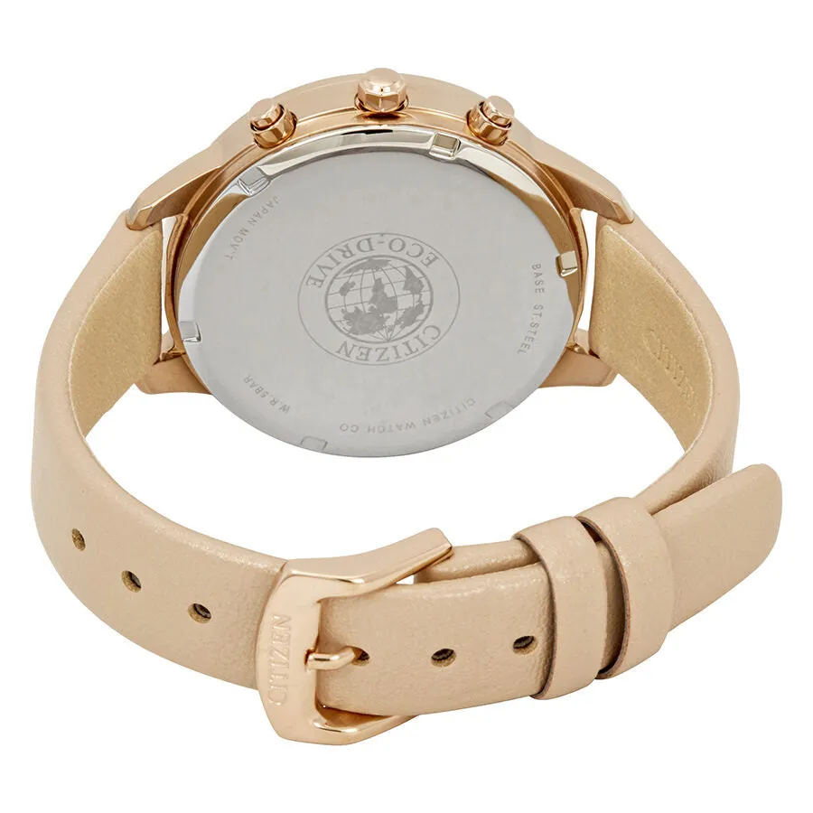 Citizen Chandler Chronograph White Dial Ladies Watch FB2003-05A