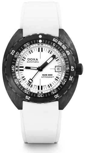 Doxa SUB 300 Whitepearl Carbon