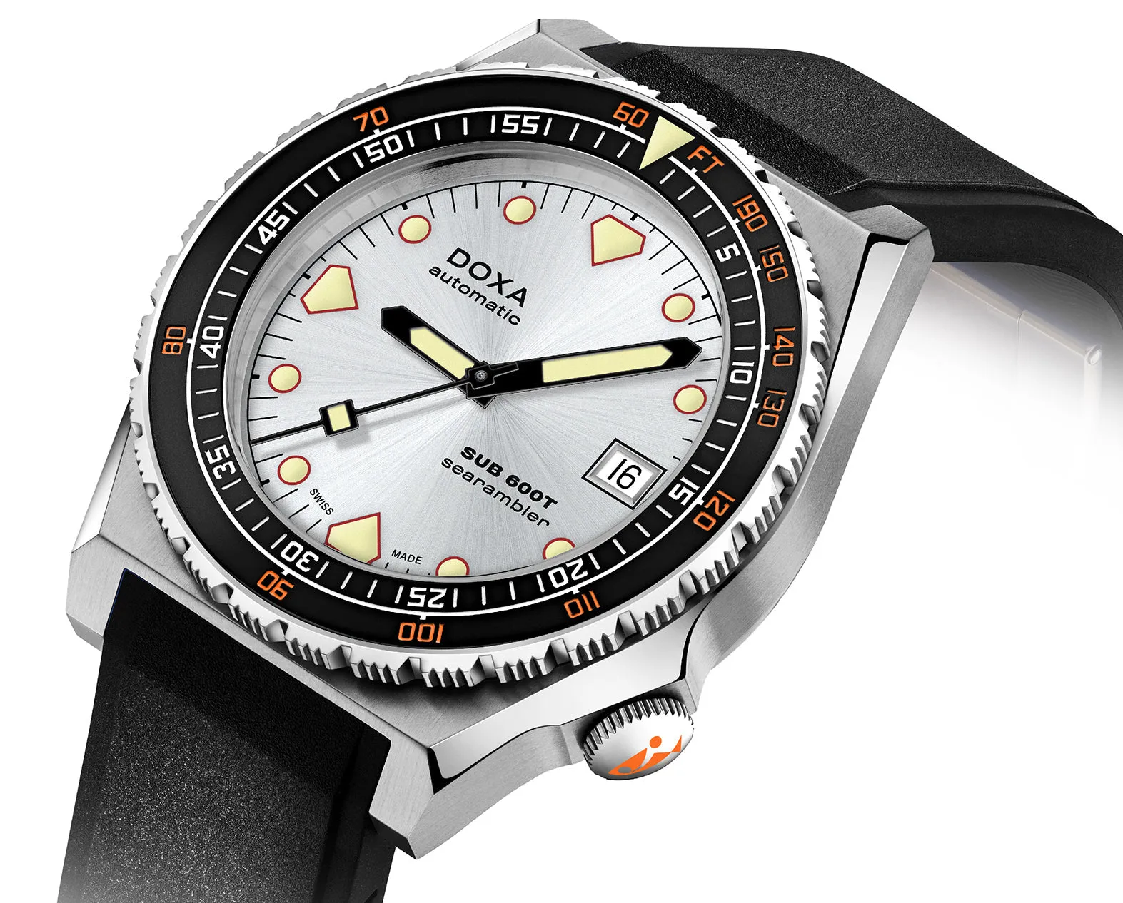 Doxa SUB 600T Searambler Rubber D