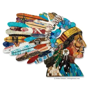 DREAM TALKER (CACTUS) original metal wall sculpture