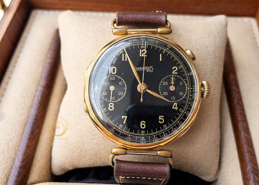 Eberhard Vintage Chronograph YG