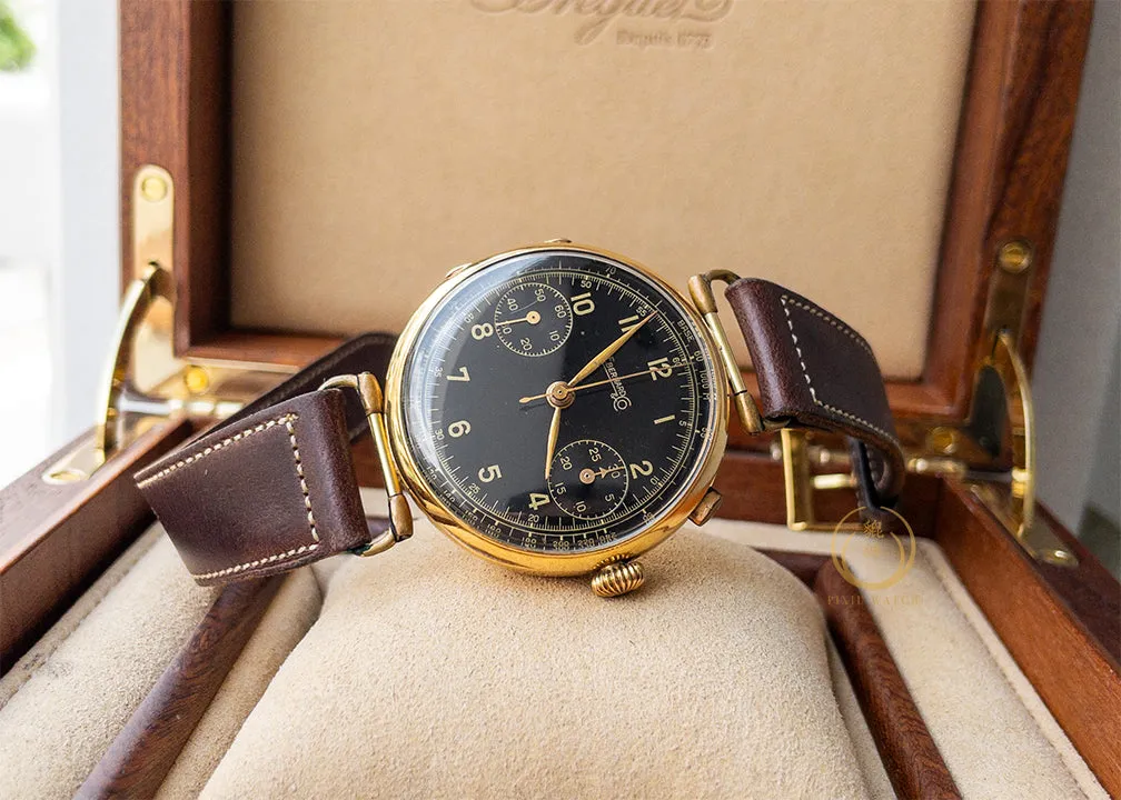 Eberhard Vintage Chronograph YG