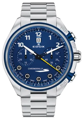 Edox Chronorally-S Chronograph Automatic 08005 3BUM BUBG