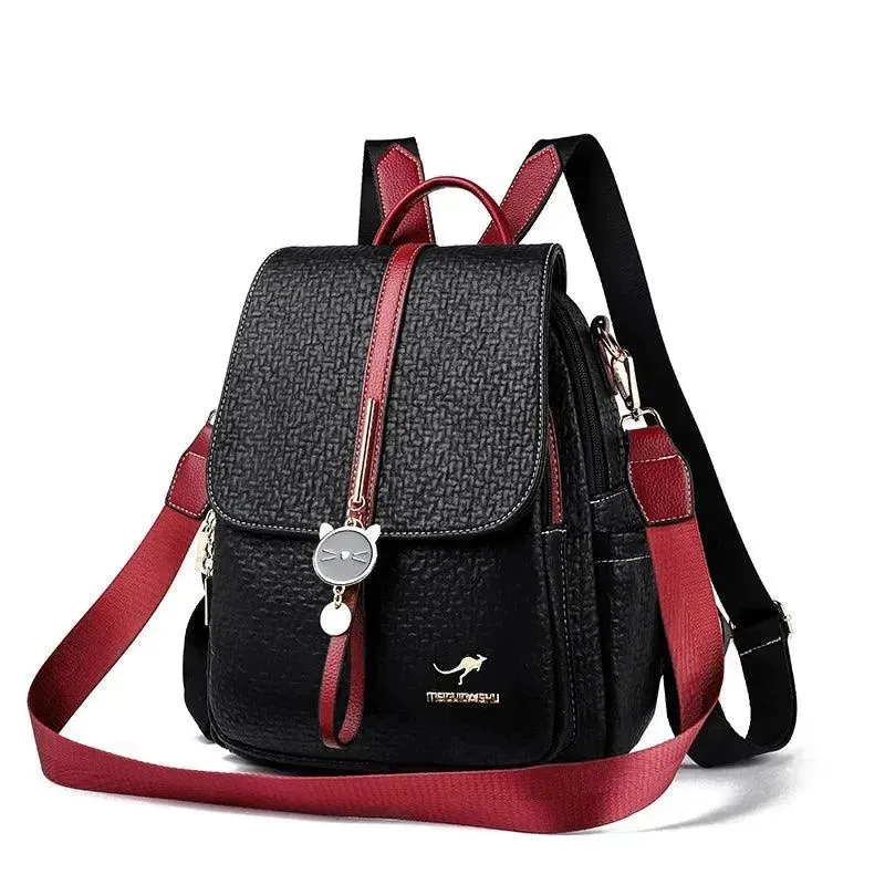 Fashion PU Leather Women's Backpack