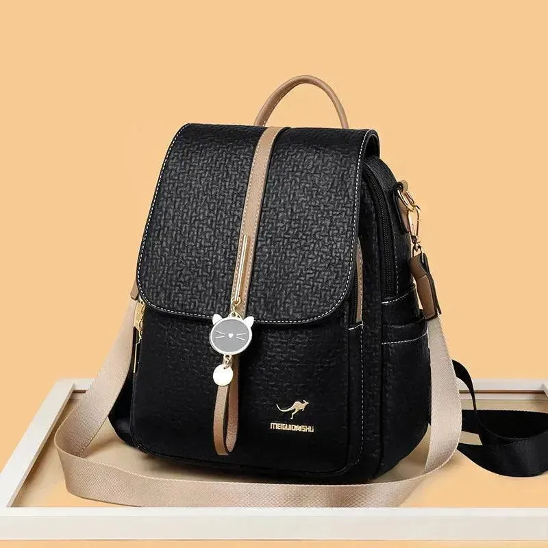Fashion PU Leather Women's Backpack