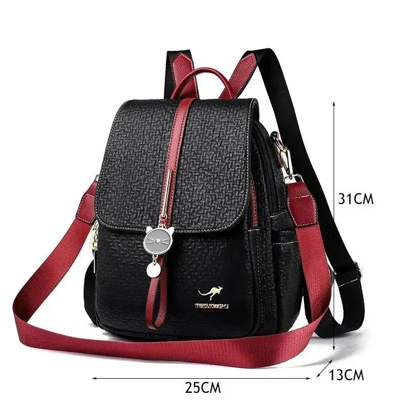 Fashion PU Leather Women's Backpack