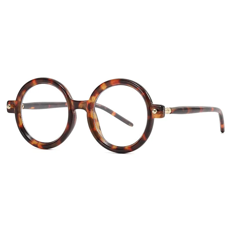 Fashion Retro Oversized Round Quality Frame