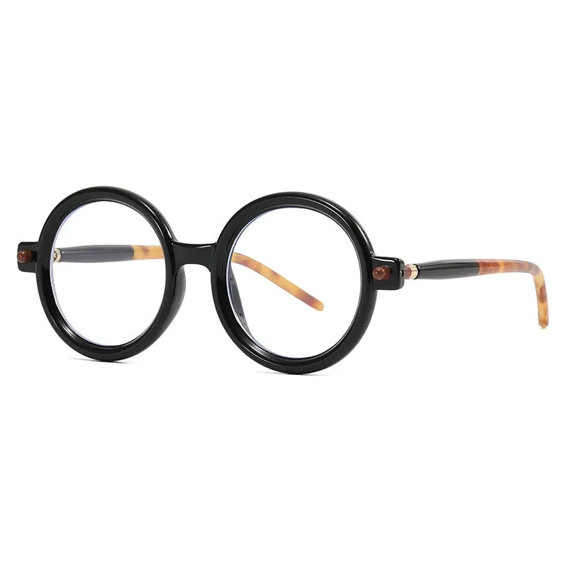 Fashion Retro Oversized Round Quality Frame