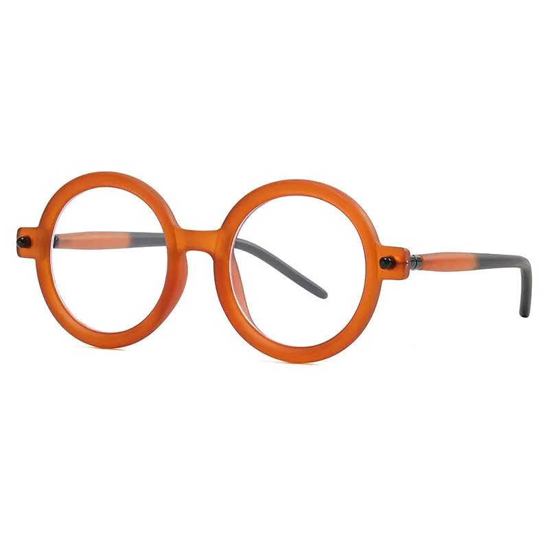 Fashion Retro Oversized Round Quality Frame