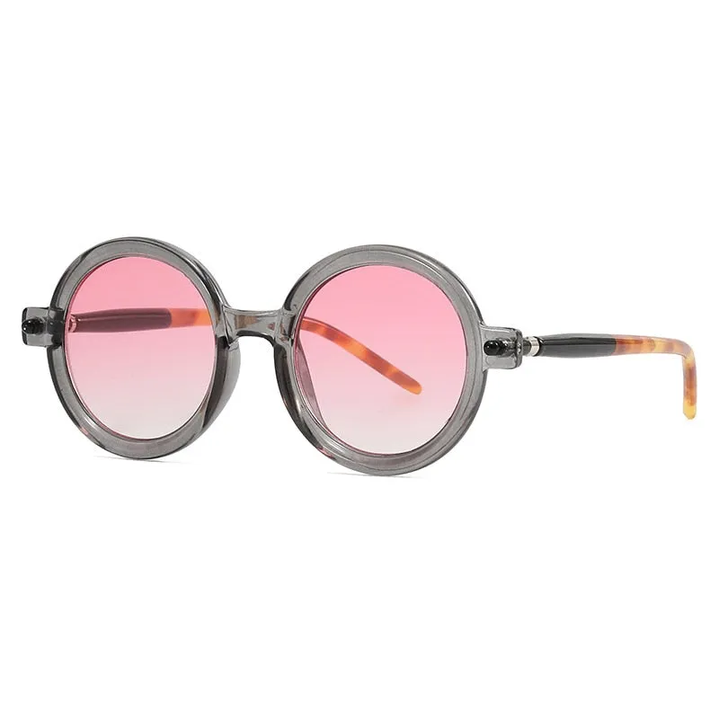 Fashion Retro Oversized Round Quality Frame