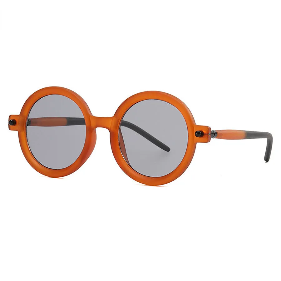 Fashion Retro Oversized Round Quality Frame