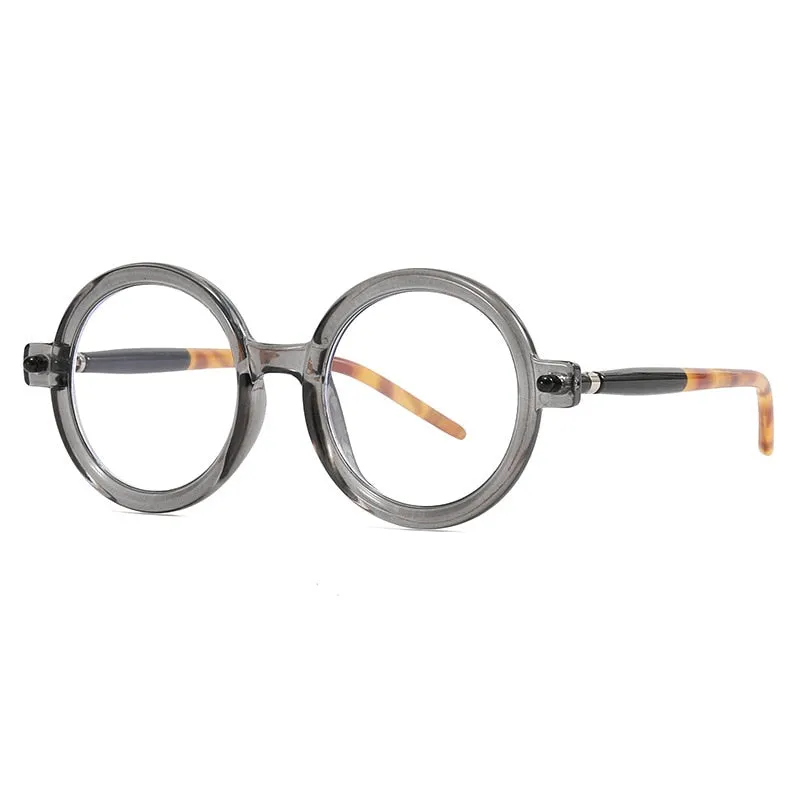 Fashion Retro Oversized Round Quality Frame