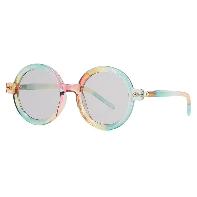 Fashion Retro Oversized Round Quality Frame