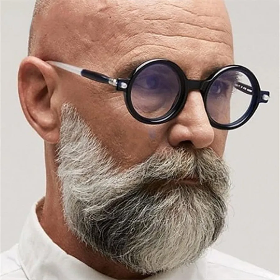 Fashion Retro Oversized Round Quality Frame