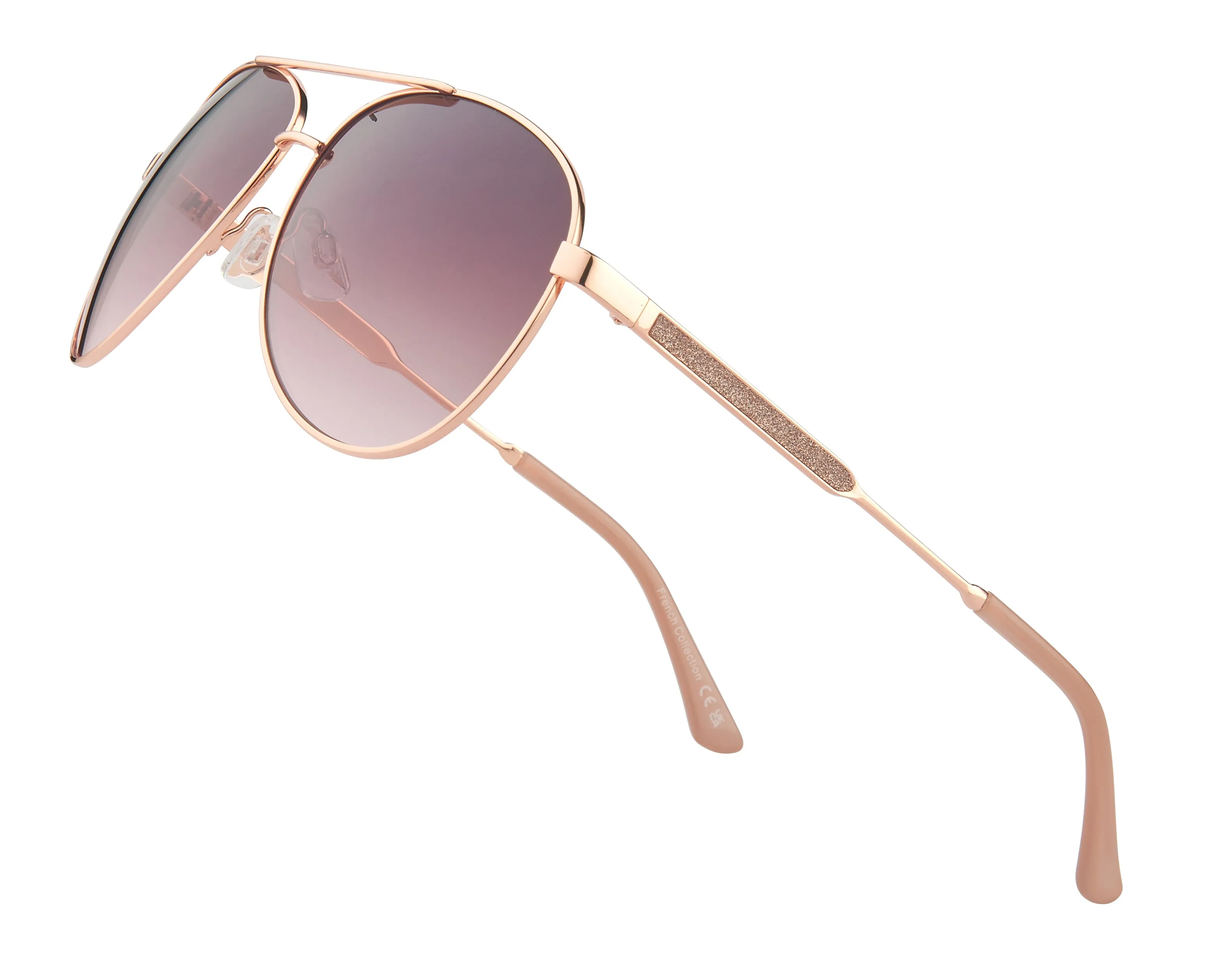 FC 6540 - Metal Aviator Sunglasses