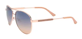 FC 6540 - Metal Aviator Sunglasses