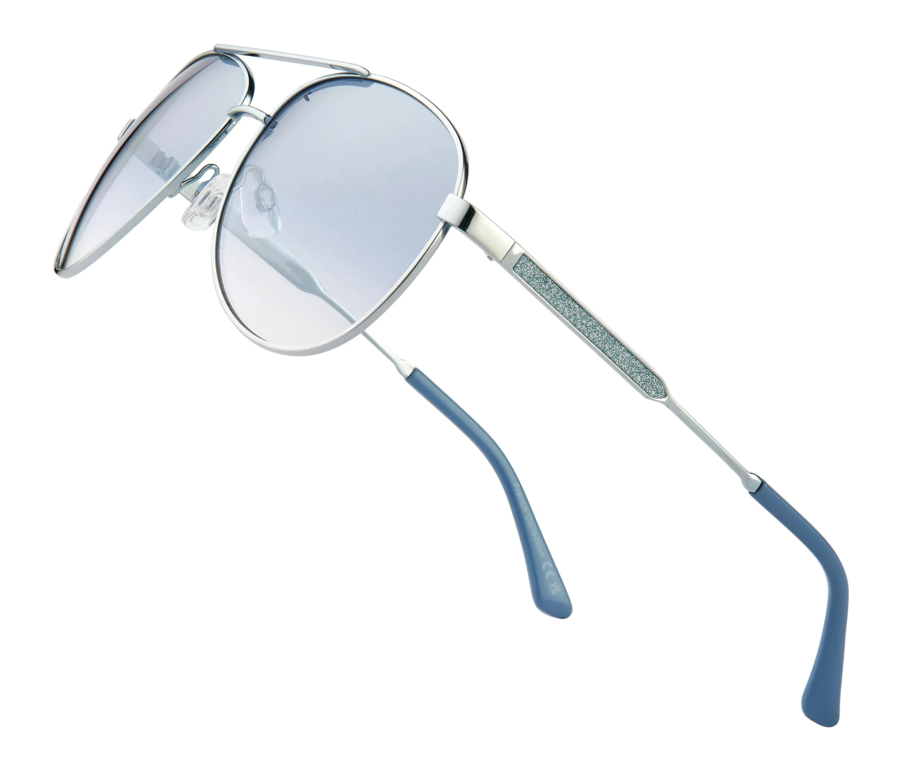 FC 6540 - Metal Aviator Sunglasses