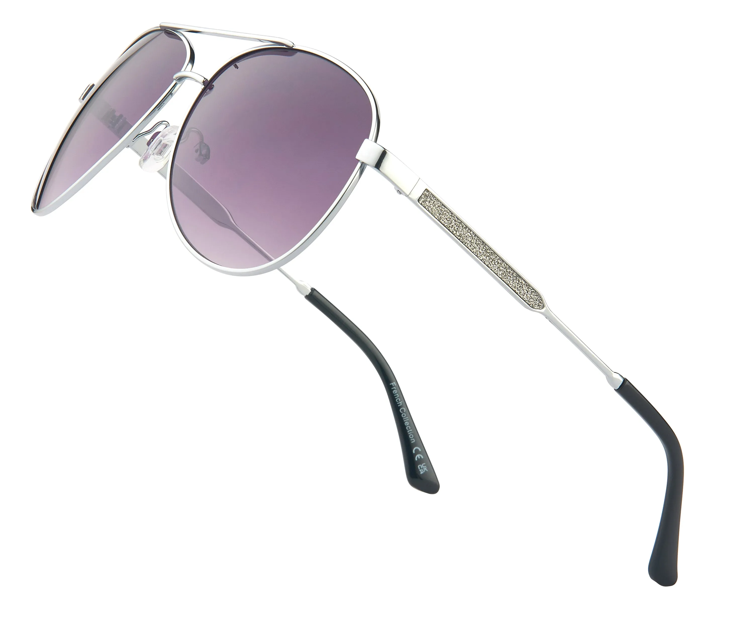 FC 6540 - Metal Aviator Sunglasses