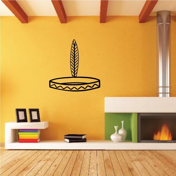 Feather Headband Decal