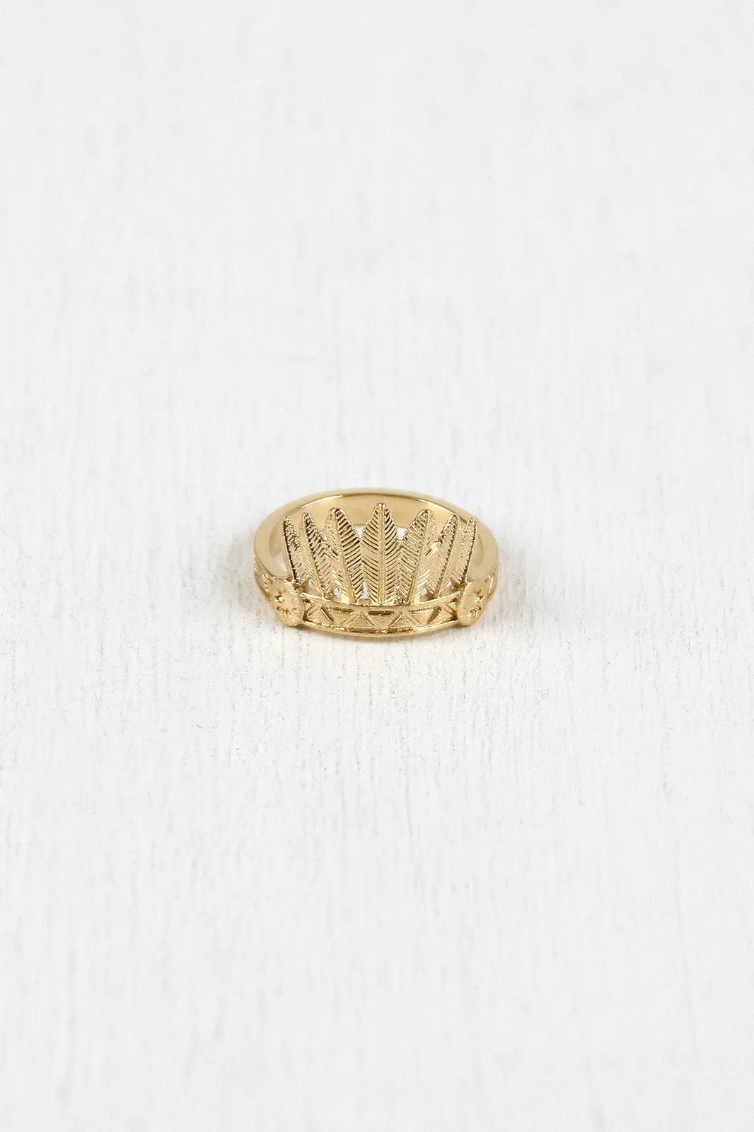 Feather Headdress Ring