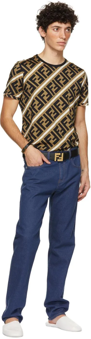 Fendi Black 'Forever Fendi' Belt