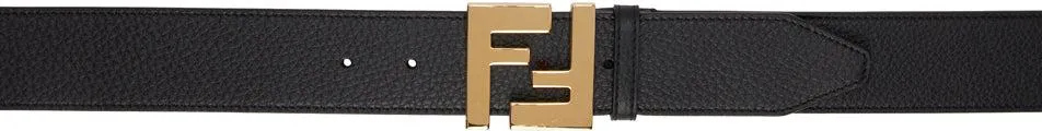 Fendi Black 'Forever Fendi' Belt