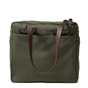 Filson Rugged Twill Tote Bag Otter Green