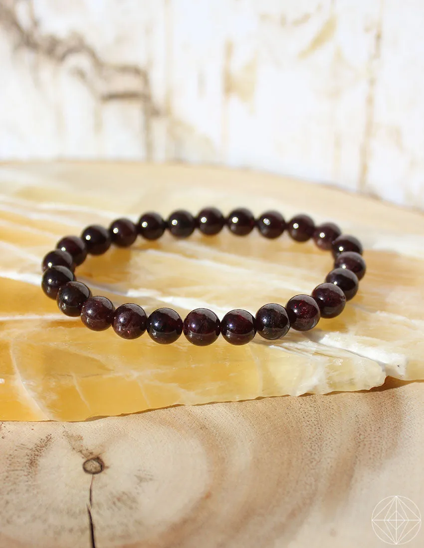 Garnet Bracelets Bracelets 8mm