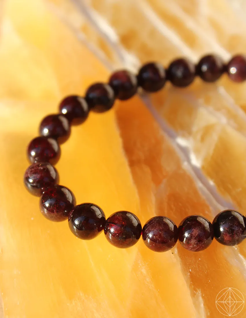 Garnet Bracelets Bracelets 8mm